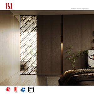 מותג העליון עיצוב מודרני דלת הזזה בלתי נראה נחמד מחיר עבור חדר אמבטיה מטבח חדר שינה עמיד למים פנים סיים - Product Image 1