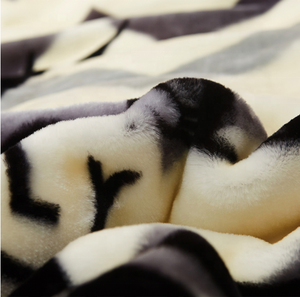 100% Polyester Flower Printing Warm Heavy And Good quality Blanket Made In China - Product Image 2