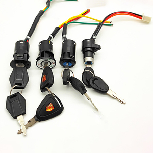 Serrure à clé électrique universelle pick serrure électrique pour moto scooter électrique e-bike serrure de <span class=keywords><strong>porte</strong></span> étanche pièces de rechange électriques - Product Image 4