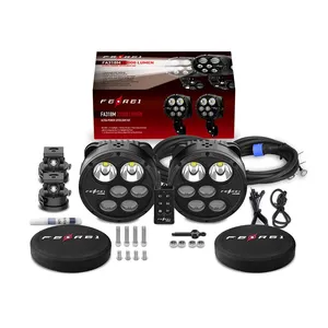 Ferei fa318m chuyên nghiệp tự động dẫn lái xe đèn không dây điều khiển từ xa TYPE-C giao diện cấp bằng sáng chế hai mặt IPX8 nhôm - Product Image 6