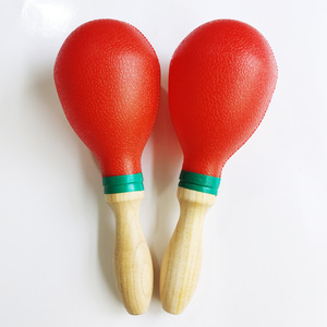 Jouet à hochet pour enfants, maracas en plastique, instruments de percussion Orff, jouets musicaux éducatifs pour bébés, vente en gros - Product Image 3