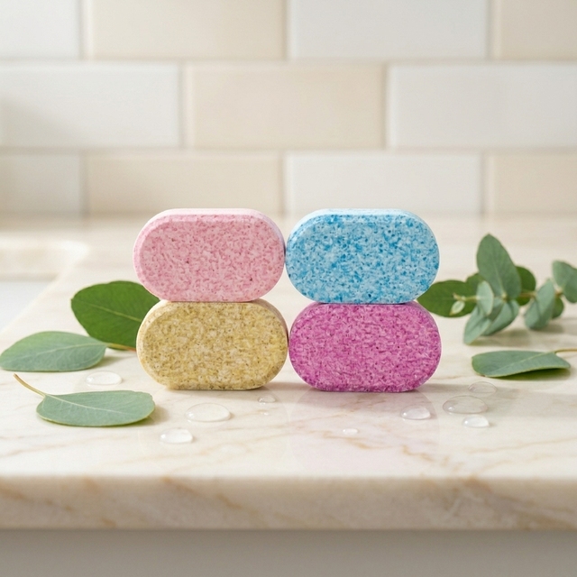 Natural All Purpose Cleaner Effervescent Tabs Concentrated Multi-Surface Cleaning Tablet For Kitchen Bathroom Floor Mirror Use