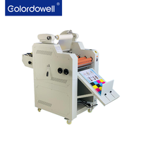 Laminateur à chaud infrarouge FM-390 Colordowell |   Machine à plastifier entièrement automatique format 350 mm, température maximale 160°C, compatible A3/A4/A5