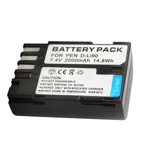 D-Li90 2000mAh DLi90 Battery for Pentax K-5 K-7 K-1 645D DSLR CE RoHS Certified Wholesale Bulk 12-Month Warranty Tool - Product Image 5