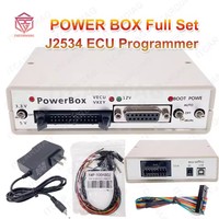 Power Box Programador de ECU JTAG PowerBox para Flasheo de PCM Vía J2534 Compatible con Openport 2.0 Herramienta de Chip Tuning para ECU