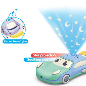 Offre Spéciale : Jouet Musical Lumineux pour Enfants, Téléphone Portable de Projection Éducatif en Anglais, Voiture de Dessin Animé pour l'Apprentissage Précoce - Product Image 3