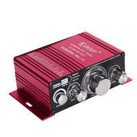 Amplificateur de puissance de voiture Hi-Fi 2.0 canaux MA-170 DC12V avec lumière colorée