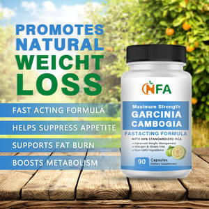 Garcinia cambogia สูตรสำเร็จสูงสุดพร้อม HCA มาตรฐาน60% ยาเสริมน้ำหนักขั้นสูง - Product Image 3