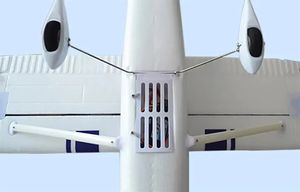 <span class=keywords><strong>Avion</strong></span> <span class=keywords><strong>RC</strong></span> classe 400, envergure 965 mm, Cessna 182, mode RTF, prise EU, couleur bleue (prêt à voler) - Product Image 6