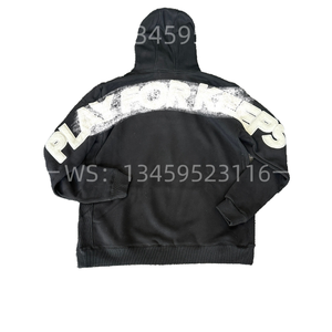 Sweat-shirts à capuche pour homme GEED, poids lourd, 100% coton, streetwear de haute qualité, survêtements, broderie 3D, techniques de lavage, nouveauté - Product Image 4