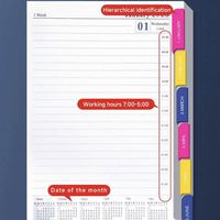 Carnet de notes A5 mini en cuir PU avec reliure spirale et sangle pour étudiants et bureau, journal personnalisable 2025 avec logo sur mesure