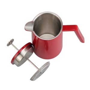 กาแฟผนังคู่ 8 ถ้วยกาแฟเอสเปรสโซ, ลูกสูบกาแฟแบบพกพากาแฟฝรั่งเศสกด - Product Image 4