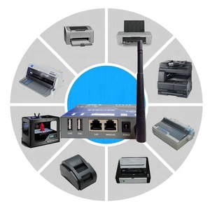 Servidor de Impresión Inalámbrico ZLWL PS2021 con 2 Puertos USB para Compartir Impresoras en Oficina y Hogar para HP - Product Image 3