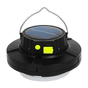 Solar Camping <b>Light</b> 5 <b>Leaves</b> Rotating Usb Rechargeable Tent Lantern Portable Emergency Work Lamp With Foldable Handle New - Product Image 4