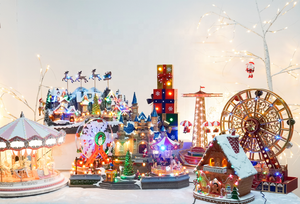 กล่องดนตรี LED ดนตรีคริสต์มาส ปี 2025 สำหรับสวนสนุก ของขวัญคริสต์มาส ของตกแต่งคริสต์มาส - Product Image 6