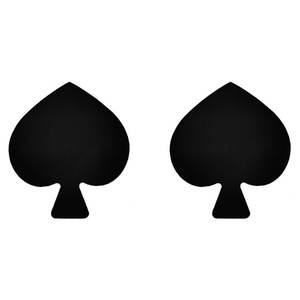 Naipes diseño pezón cubierta sujetador pegatinas camada Sexy mujeres al por mayor pezón empanadas - Product Image 4