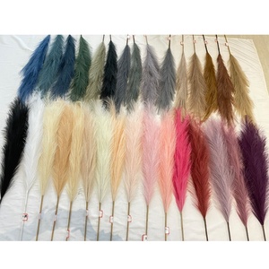 V-356 gros populaire décor à <span class=keywords><strong>la</strong></span> maison moelleux grande soie <span class=keywords><strong>fausse</strong></span> <span class=keywords><strong>pampa</strong></span> grand faux <span class=keywords><strong>pampa</strong></span> <span class=keywords><strong>herbe</strong></span> artificielle pour salon - Product Image 2