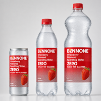 Eau gazeuse aromatisée à l'orange, sans sucre, sans calories, sans glucides, boisson gazeuse Keto, OEM