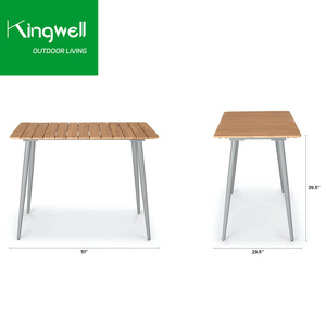 Modern French <strong>Outdoor</strong> Patio <strong>Bar</strong> Furniture <strong>Set</strong> All Weather Luxury <strong>Bar</strong> Rope Woven Stool <strong>Sets</strong> Table and High Chairs <strong>Set</strong> - Product Image 6