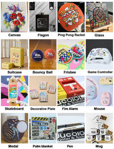 เครื่องพิมพ์ยูวีแบบแท่นราบ Jucolor A2 รุ่นเรือธง สำหรับพิมพ์บนไฟแช็ก เหรียญรางวัล ไม้ตีเปียโน กล่องเครื่องสำอาง - Product Image 2