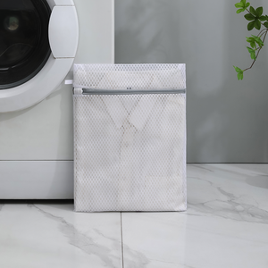 Bolsas <span class=keywords><strong>de</strong></span> lavandería <span class=keywords><strong>de</strong></span> malla <span class=keywords><strong>de</strong></span> nido <span class=keywords><strong>de</strong></span> abeja duraderas al por mayor <span class=keywords><strong>para</strong></span> personalización <span class=keywords><strong>de</strong></span> soporte delicado 30X40cm - Product Image 3