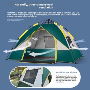 Carpa de Camping Doble Automática para Exteriores Keith, Apertura Rápida, Impermeable 1000mm, 200x150x135cm - Product Image 2