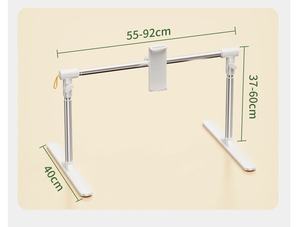 Support de tablette de chevet réglable | <span class=keywords><strong>Pince</strong></span> robuste avec inclinaison ergonomique pour support de lecture iPad/téléphone pour <span class=keywords><strong>lit</strong></span>/bureau/canapé - Product Image 5