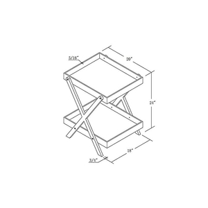 Table à dîner pliable en acrylique, écologique, recyclable, plateau transparent, petite table, gain de place, repas, collation, café, facile - Product Image 2