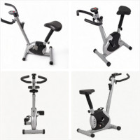 Vélo de spinning vertical magnétique transfrontalier pour usage domestique, équipement de fitness avec réglage infini de la résistance, en acier