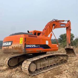 Excavatrice sur chenilles Doosan DH225LC-7 d'occasion, 22 tonnes, excellente et stable, avec moteur, boîte de vitesses, pompe et PLC - Économique, à vendre - Product Image 2