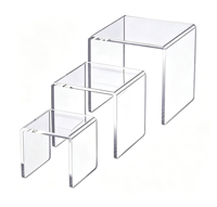 Support en acrylique en forme de U, matériau de construction en plastique transparent, support de type U en acrylique