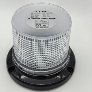 Luz de Advertencia Giratoria 080-CD LED Recargable IP65 con Marco de Plástico para Señalización de Seguridad en Obras de Construcción - Product Image 5