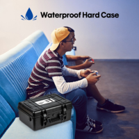 STARTRC GAMES OEM Étui pour équipement robuste, étanche IP67, stockage sécurisé pour PS5, insert en mousse adapté à une configuration complète