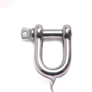 Cùm Cứng Dùng Hàng Hải Loại D Thẳng Hạng Nặng DIN82101 Cùm DIN 82101 D Có Chốt Cố Định Để Nâng - Product Image 2