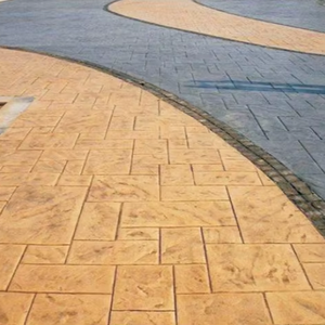 Moules de sol en relief de couleur d'art de béton PU personnalisables pour estampage de surfaces de ciment impression au sol bricolage - Product Image 6
