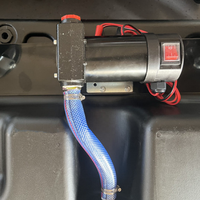 Osate Bac de vidange d'huile robuste de 17 gallons à profil bas avec pompe 12V - Bac de vidange de liquides portable pour réparation automobile