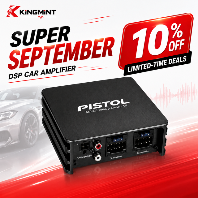Hot Model 4 Channel Android DSP Car Amplifier Digital Audio Processor for Vehicle Sound System