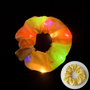 Chouchous lumineux LED colorés pour femmes, qui brillent dans le noir, pour les fêtes de remise des diplômes et les soirées de Noël - Product Image 5
