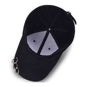 河北坦轩定制空白棉6面板棒球帽带3个金属环运动帽和帽子 - Product Image 4