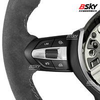 Volant en daim personnalisé pour BMW F30 F10 F35 F22 F18 F20 F45 F80 F15 E46 E60 E90 E70 E71 M3 M4 M5, toute la gamme