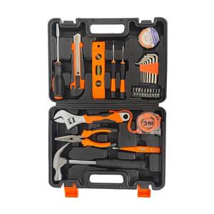 Ensemble d'outils à main en acier à haute teneur en carbone de 9/13/25/30/78/82/120 pièces, OEM, avec coffret de rangement rigide pour la réparation automobile et les travaux domestiques - Product Image 4