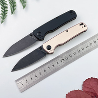 Cuchillo de hoja plegable para exteriores personalizable para supervivencia táctica EDC Camping senderismo corte Industrial con cuchillo de bolsillo OEM