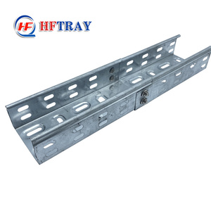 Good Quality 300mm Width Aluminum Alloy Hdg Metal <b>Outdoor</b> Electrical Perforated <b>Cable</b> Tray Ventilated Waterproof <b>Cable</b> Tray - Product Image 4