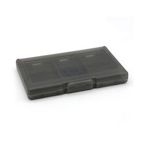 <span class=keywords><strong>Nouvelle</strong></span> coque en plastique rétro légère 12-en-1 pour jeux <span class=keywords><strong>DS</strong></span>/3DS (noir) - Product Image 1
