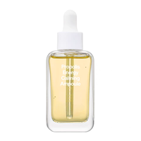 Flacon compte-gouttes carré en verre givré 30ml/50ml avec bouchon à vis, personnalisable avec logo, pour sérum visage et soins de la peau