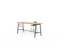 Poste de travail d'entreprise Bar fixe durable et abordable Design simple et moderne pour la maison ou l'entreprise