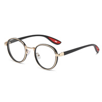 Lunettes de vue photochromiques style punk 072 – Monture de lunettes occidentales tendance pour influenceurs hip-hop – Vente en gros
