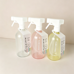 Refillable Continuous <strong>Spray</strong> Glass Bottle Car Cleaner <strong>Window</strong> Wash Kitchen Barbers Water <strong>Spray</strong> Bottle With Durable Trigger <strong>Spray</strong> - Product Image 4