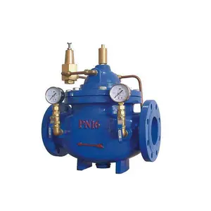 400X 125DN Automatische Waterklep Flow Control Valve Met Flow Regulator