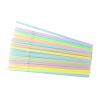 6 8 10 12mm Pailles PLA compostables jetables colorées personnalisées